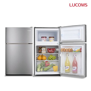 루컴즈 86L 냉장고 소형 미니 원룸 사무실 콤비 일반냉장고 R86M2-S